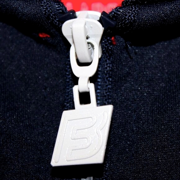 Born Fly AnyTown USA Track Jacket - Navy, Red & White - Size L - Picture 4 of 10